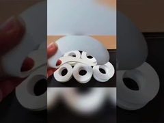 ASME B16.21 गैर धातु PTFE फ्लैट गास्केट फ्लैट फेस पाइप फ्लैंग्स के लिए सफेद रंग