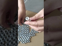 जस्ती M8 हेक्स हेड नट DIN 934 मोटा थ्रेड ग्रेड 8.8