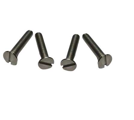 खरीदें M1 - M20 स्लॉटेड काउंटरसंक हेड बोल्ट स्क्रू / Ti Gr2 DIN 963 CSK हेड बोल्ट online manufacture