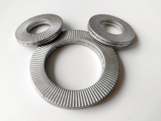 खरीदें Double Fold Self-locking Washer in Accordance with DIN 25201 Requirements（Steel/Stainless Steel） ऑनलाइन निर्माण