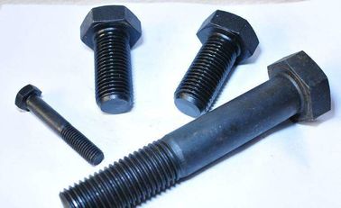 खरीदें UNC UNF / BSW थ्रेड के साथ टिकाऊ हेक्स हेड बोल्ट ब्लैक प्लेटिंग टाइप online manufacture
