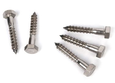 खरीदें हेक्सागोन लैग हेड सेल्फ टैपिंग वुड स्क्रू DIN 571 / ANSI / ASME B 18.2.1 online manufacture