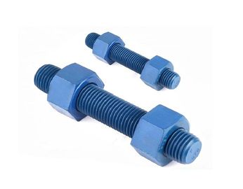 खरीदें PTFE SS 304 316 डबल एंडेड बोल्ट, नट के साथ फुल थ्रेड स्टड बोल्ट; online manufacture