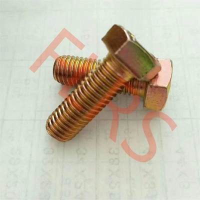 खरीदें ASME B18.2.2 मिश्र धातु इस्पात हेक्स हेड बोल्ट एनील्ड जिंक बिक्रोमेट लेपित online manufacture