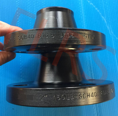 जाली कार्बन स्टील वेल्डिंग गर्दन निकला हुआ किनारा उठाया चेहरा ASME B16.5 / EN1092-1