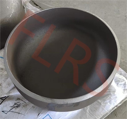 स्टील टैंकों के लिए बट-वेल्ड स्टील एंड कैप पेंटेड रस्ट-ऑयल