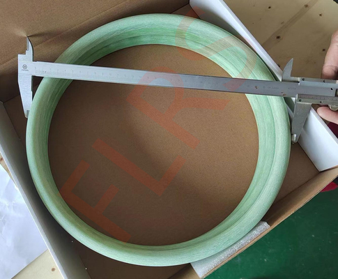 TYPE D Oval Insulation Gasket G10 Material For GOST 33259 RTJ Flanges (जीओएसटी 33259 आरटीजे फ्लैंग्स के लिए ओवल इन्सुलेशन गैस्केट जी10 सामग्री)
