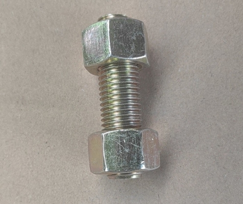 हेक्स नट A194 ग्रेड 7/थ्रेडेड बार के साथ ASME A193 B16 बाइक्रोमेट कोटिंग स्टड बोल्ट