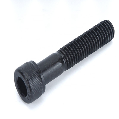 उच्च शक्ति काली ऑक्साइड हेक्सागोन सॉकेट हेड कैप स्क्रू (Knurling एलन कैप हेड) बोल्ट