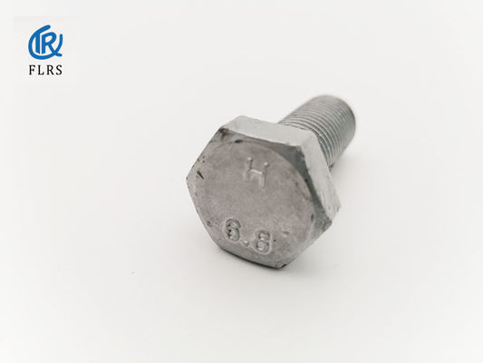 ग्रेड 4.8 फुल थ्रेड ASME M3 HDG हेक्स हेड कैप स्क्रू