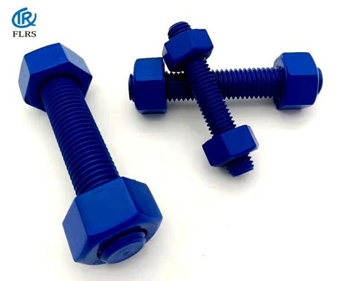 A193B7 A1942H PTFE सरफेस मेट्रिक डबल एंडेड स्टड,