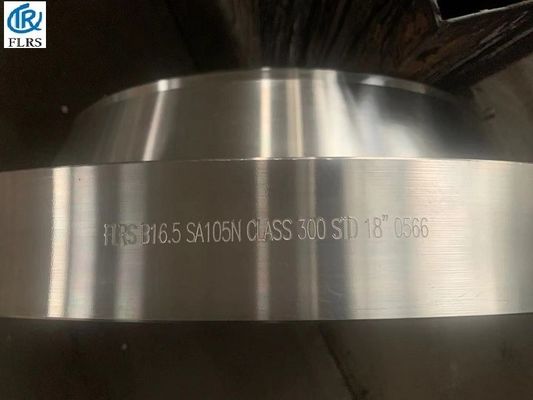 कक्षा 300 ASME B16.5 वेल्डिंग गर्दन निकला हुआ किनारा SCH40 / STD ASTM SA105 N