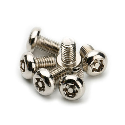 SS304 स्वचालित Torx Hexalobular सॉकेट पैन हेड एंटी थेफ्ट स्क्रू YJT4030